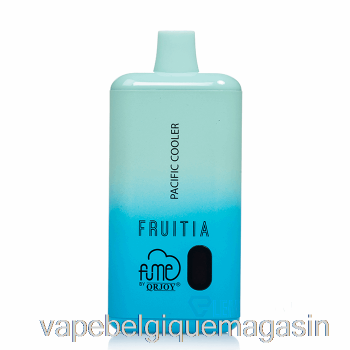 Vape Jetable Fruitia X Fume 8000 Refroidisseur Pacifique Jetable